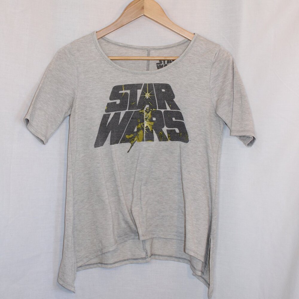 Official Star Wars Hi-Low T-shirt Top Featuring A New Hope Pose